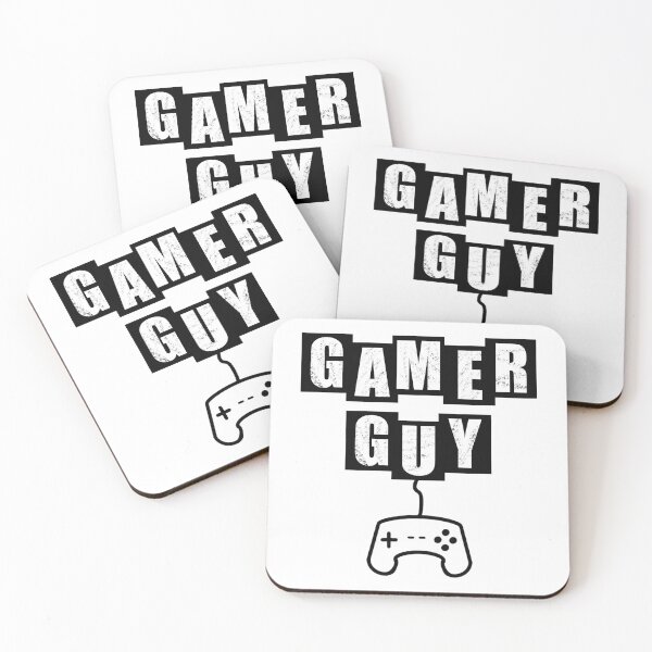 Item preview, Gamer Guy - White designed and sold by BusyMonkeys.