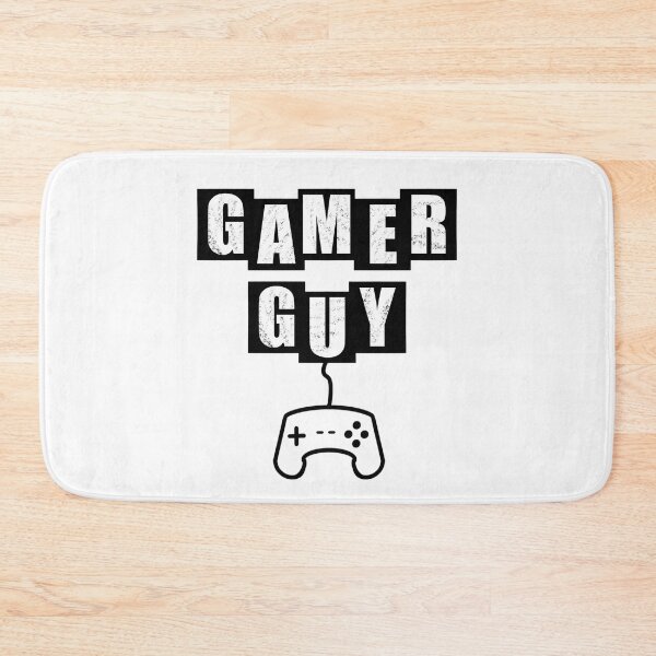 Item preview, Gamer Guy - White designed and sold by BusyMonkeys.