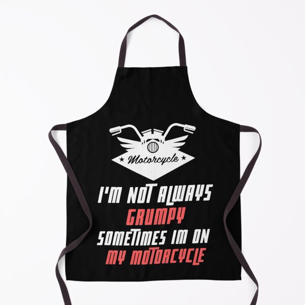 Item preview, I'm Not Always Grumpy, Sometimes I'm On My Motorcycle designed and sold by Aesthynova.