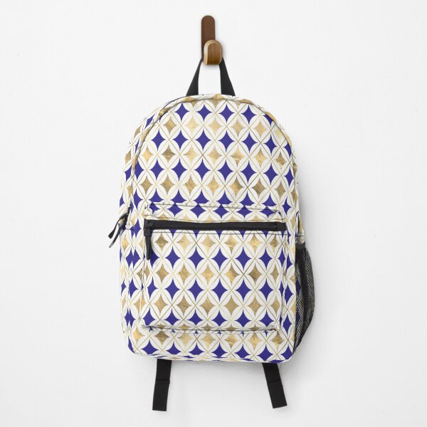 Item preview, Jester superellipse gold design - white and blue designed and sold by AnnieHochmann.