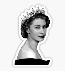 Elizabeth II Sticker
