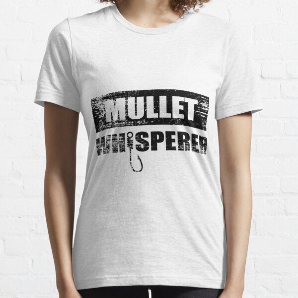  Mullet Whisperer Fishing T-Shirt : Clothing, Shoes & Jewelry