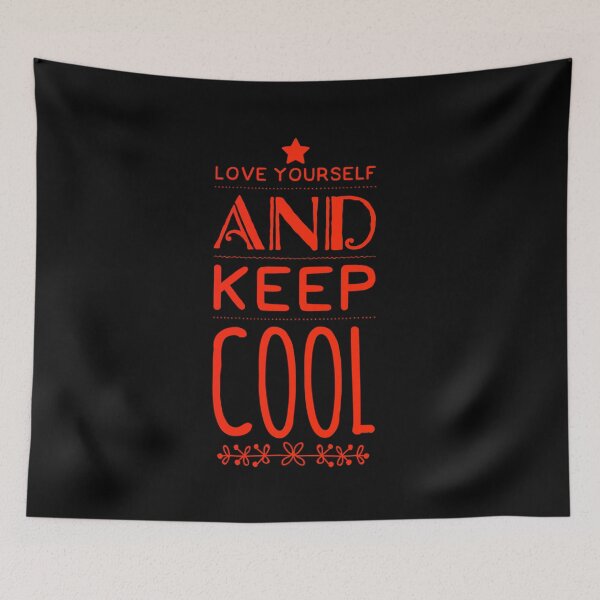 Item preview, Love yourself and keep Cool designed and sold by Cute-Jory-Store.