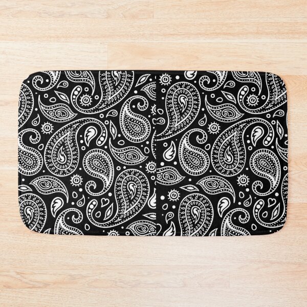 Item preview, Black and White Paisley Print  Pattern Design designed and sold by Now-Thats-Crazy.
