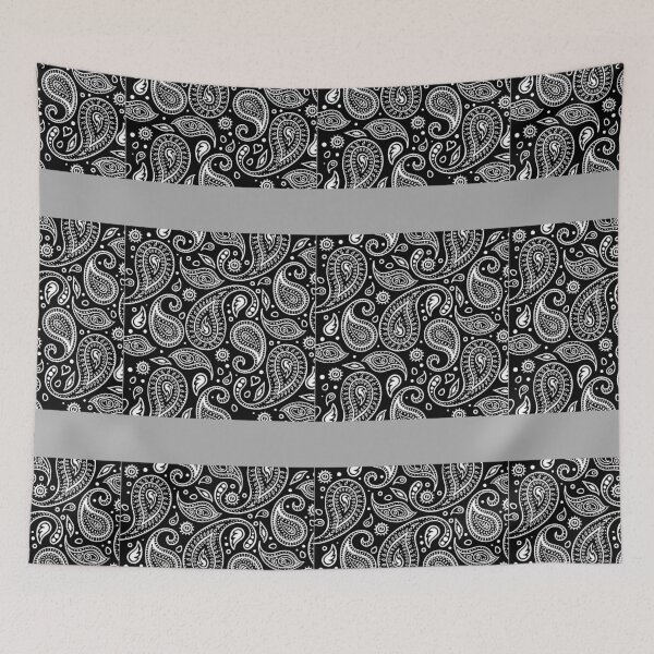 Item preview, Black and White Paisley Print  Pattern Design designed and sold by Now-Thats-Crazy.