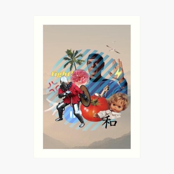 Popart online Art Print