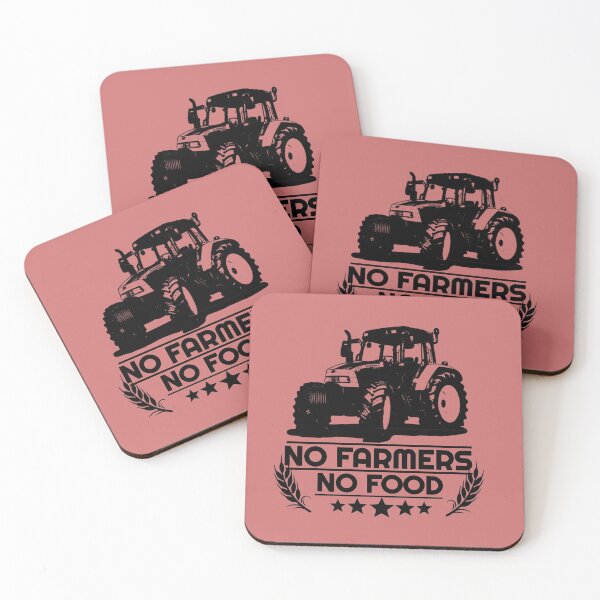 Item preview, NO FARMERS NO FOOD designed and sold by Hussain Shirts.