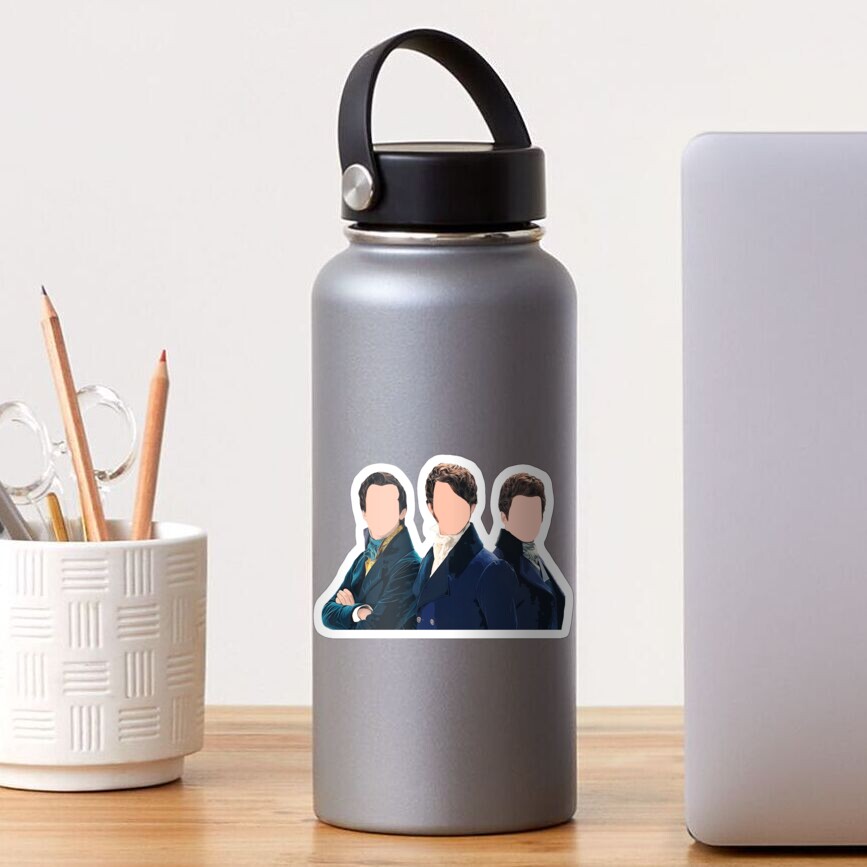 Benedict & Anthony & Colin Bridgerton In Gray Sticker
