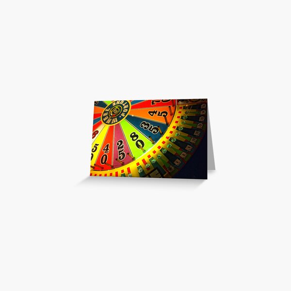 Wheel of Fortune Greeting Card