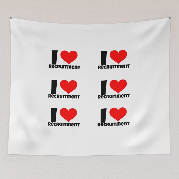 Item preview, I love heart recruitment designed and sold by Click-Like.