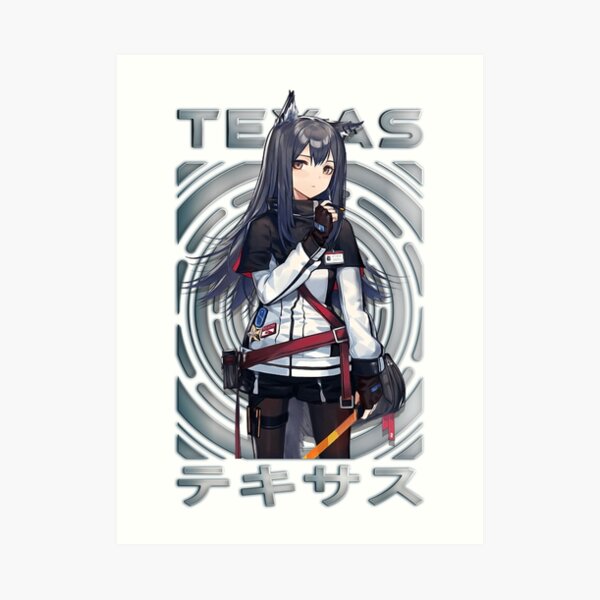 Arknights Texas Wall Art | Redbubble