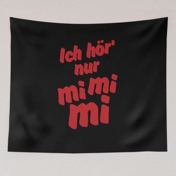 Item preview, Ich hör' nur mimimi - Geschenk Idee lustiges Motiv Kleidung mit witzigem Spruch Statement designed and sold by Ideas-Heaven.