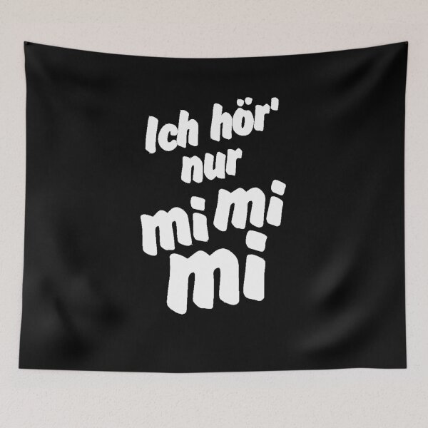 Item preview, Ich hör' nur mimimi - Geschenk Idee lustiges Motiv Kleidung mit witzigem Spruch Statement designed and sold by Ideas-Heaven.