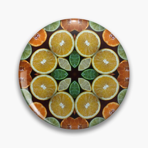 Item preview, Citrus fruits pattern - geomatric line pattern idea designed and sold by Geometrina.