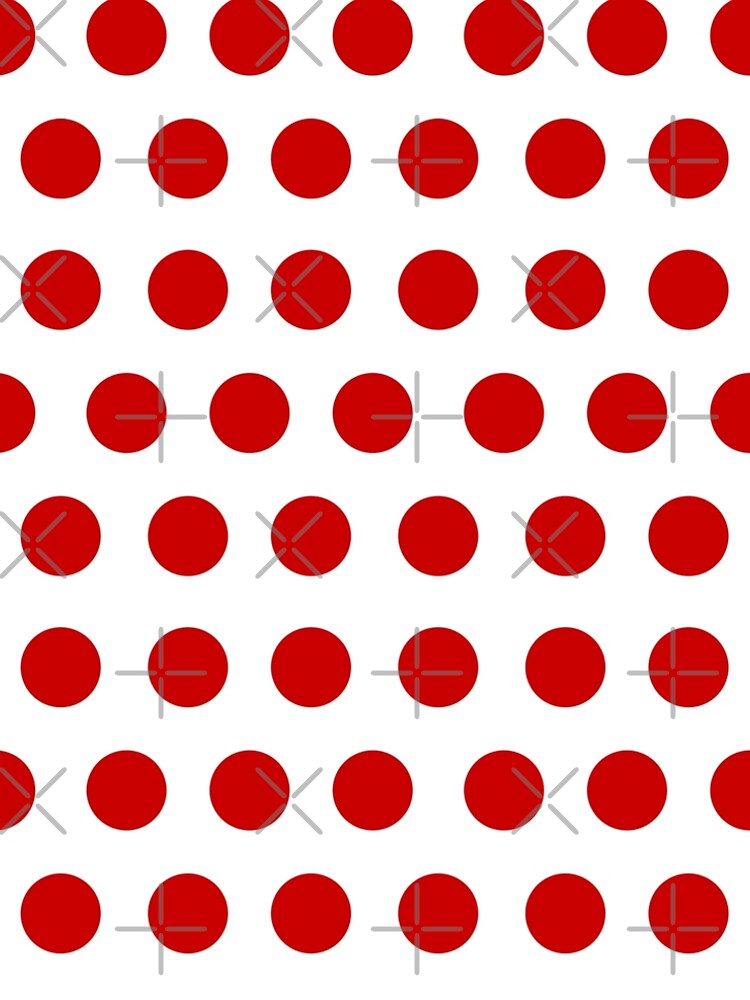 Red Polka Dot Pattern by RabbitLair