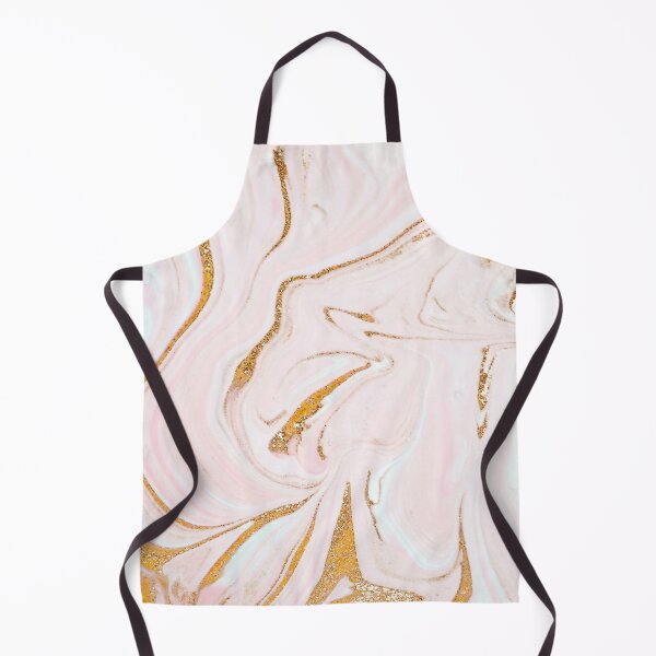 Item preview, Faux Blush Pink Liquid Alcohol Ink Gold Glitter Metal Veines designed and sold by MysticMarble.