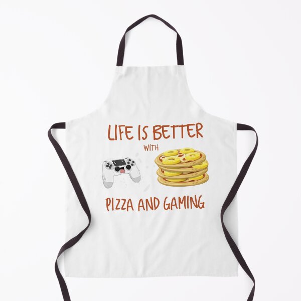 Item preview, LIFE IS BETTER WITH PIZZA AND GAMING designed and sold by 30-Merch.