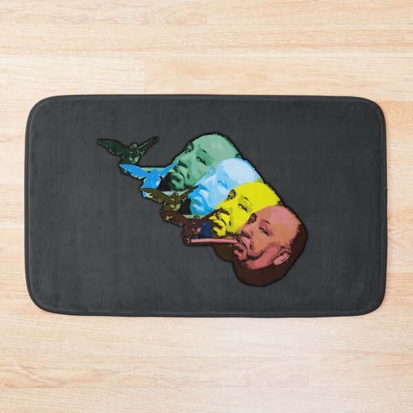 Item preview, Alfred Hitchcock - bird and Cigar in 4 colour- NumbTs - design Unique Quality Printed Designs illustration designed and sold by NumbTs.