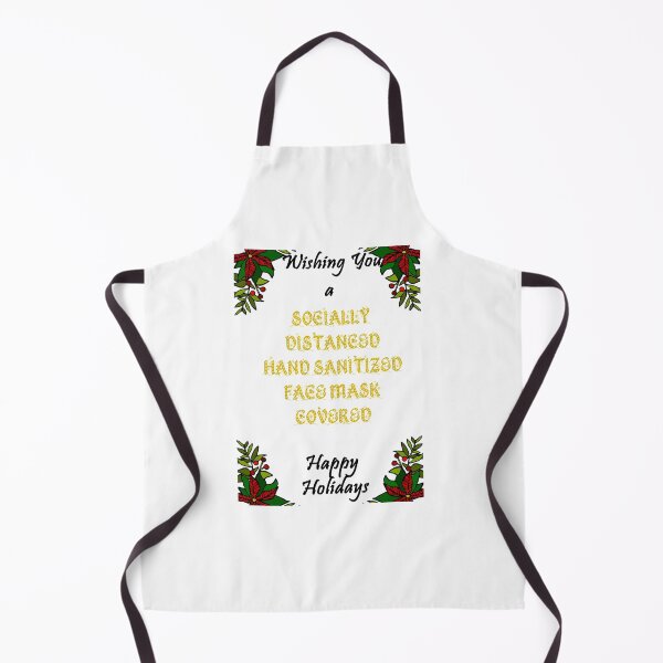 Item preview, Socially Distanced Happy Holidays Christmas, Hanukah, Kwansei designed and sold by MimsTees.