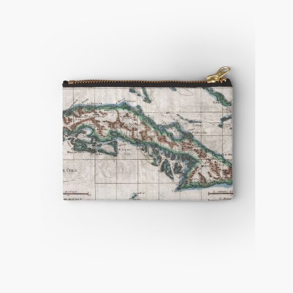 Item preview, Vintage Map of Cuba (1780) designed and sold by BravuraMedia.