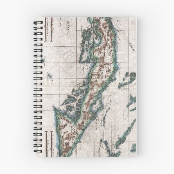 Item preview, Vintage Map of Cuba (1780) designed and sold by BravuraMedia.