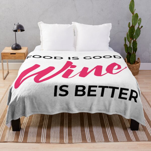 Item preview, Food Is Good Wine Is Better designed and sold by infleims.