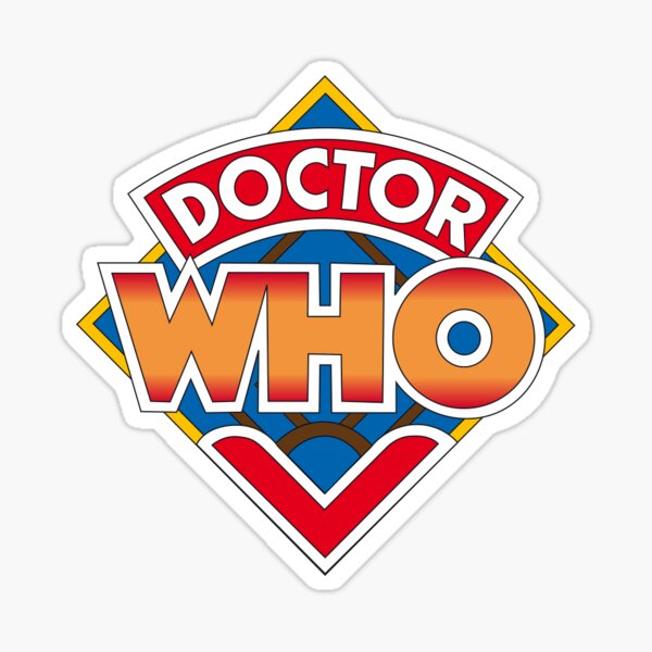 Dr. Who Retro Sticker