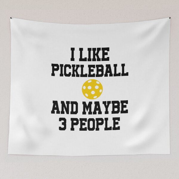 Artikelvorschau, Ich mag Pickleball und vielleicht 3 Leute entworfen und verkauft von jessicasmile.