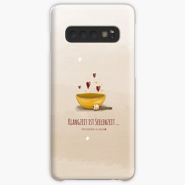 Klangzeit ist Seelenzeit - Klangschale Samsung Galaxy Leichte Hülle
