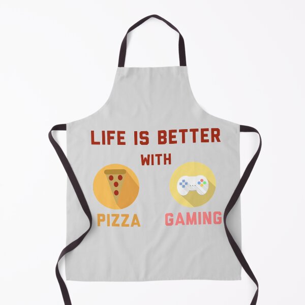Item preview, LIFE IS BETTER WITH PIZZA AND GAMING designed and sold by 30-Merch.