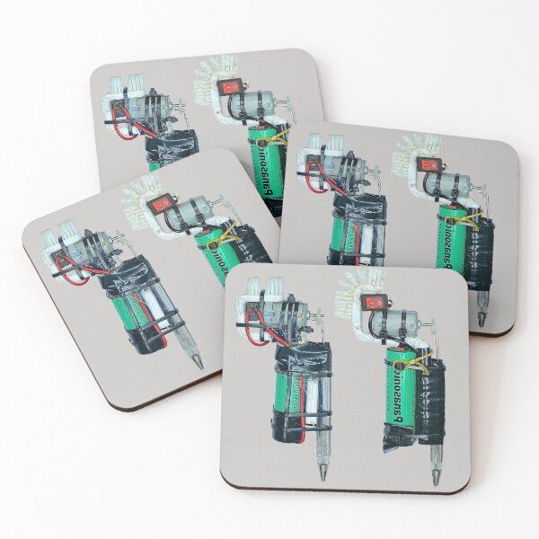 Item preview, Photography of simple homemade tattoo machines,  designed and sold by Dom-terrible.