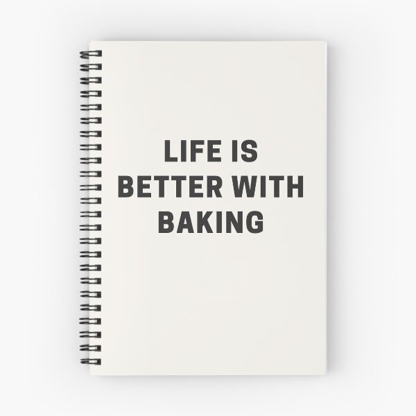 Item preview, Life is Better with Baking designed and sold by Shujii.