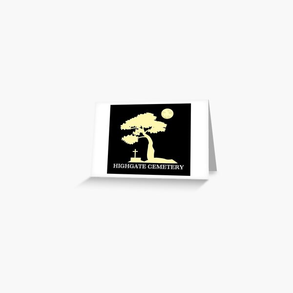 Item preview, Highgate Cemetery designed and sold by Cosmic Dust.