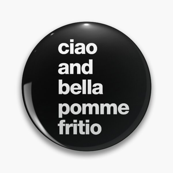 Item preview, ciao and bella pomme fritio designed and sold by roskopp.