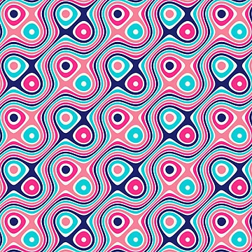 Artwork thumbnail, Retro Pattern by La Chic