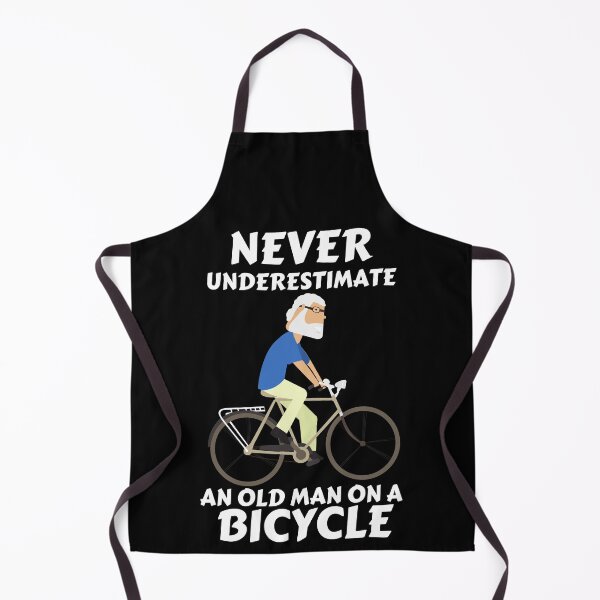 Item preview, Never underestimate an old man on a bicycle designed and sold by MyTrendStore.