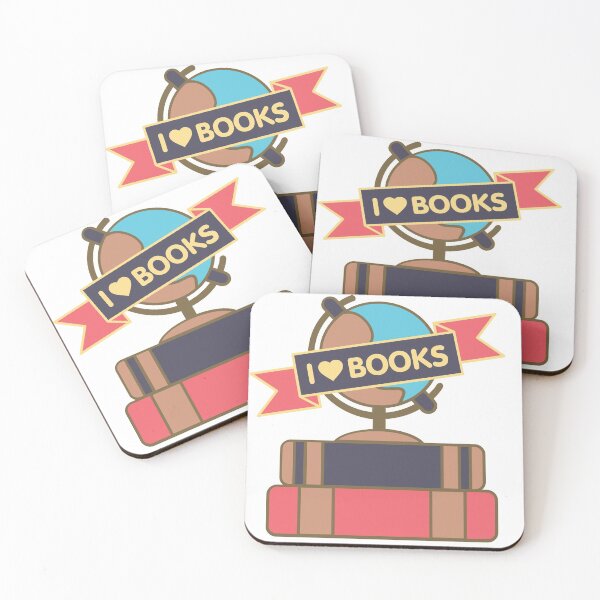 Item preview, I love books designed and sold by afrapaints.