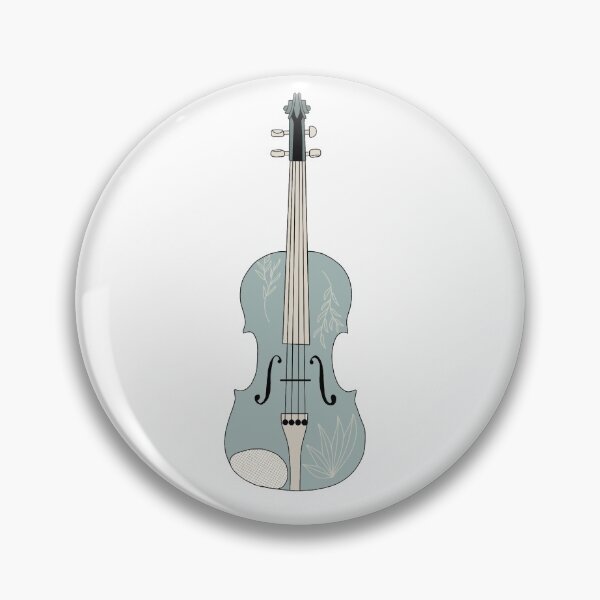 Item preview, Flowery Violin Digital Illustration designed and sold by SamanthaDrage.