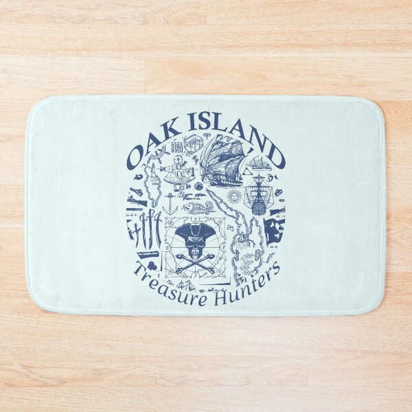 Item preview, Oak Island Treasure Hunters Nova Scotia Old Pirate Map designed and sold by TopTeeShop.