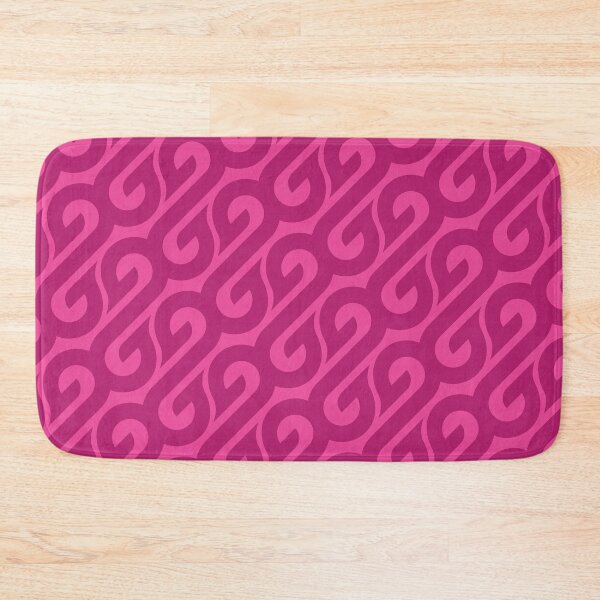 Item preview, Sigmoids & Flames Geometric Pattern – Fuchsia designed and sold by RoguePatterns.