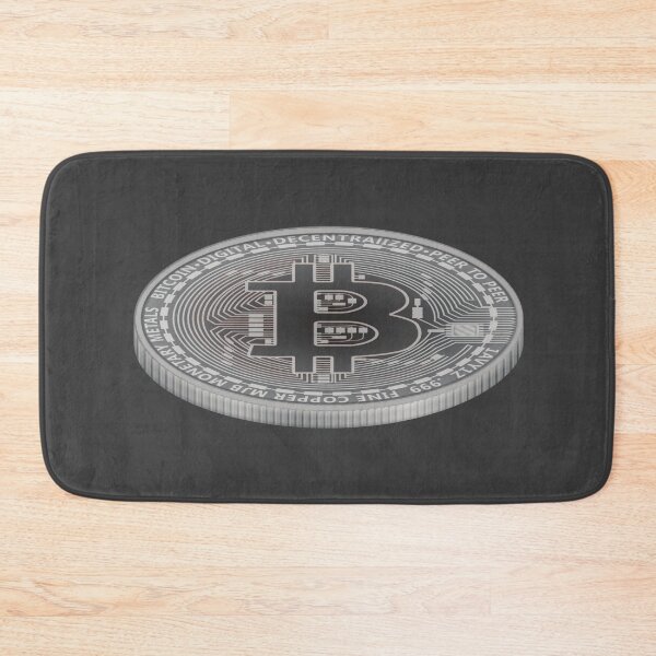 Item preview, Crypto - Silver Bitcoin designed and sold by AeroAstro.