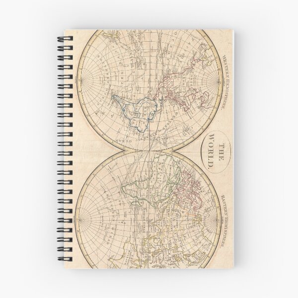 Item preview, Vintage Map of The World (1799) 3 designed and sold by BravuraMedia.