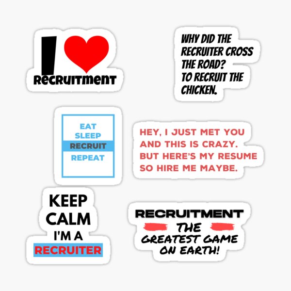 Item preview, Multiple Recruitment Designs  Funny Design designed and sold by Click-Like.