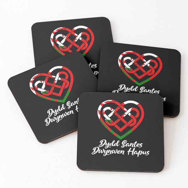 Item preview, Dydd Santes Dwynwen Hapus Happy St Dwynwen Day Wales Love designed and sold by juvajay.