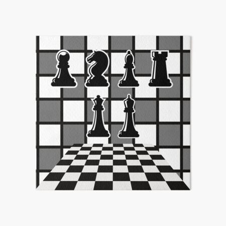 Bobby Fischer King of Chess Art Board Print by LoveGalBlackTan