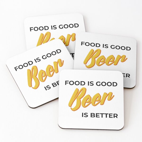 Item preview, Food Is Good Beer Is Better designed and sold by infleims.