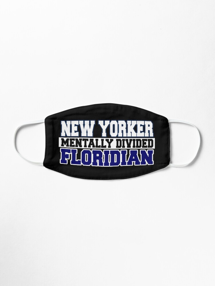 Alternate view of New Yorker Mentally Divided Floridian Mask
