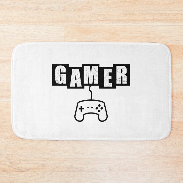 Item preview, Gamer - White designed and sold by BusyMonkeys.