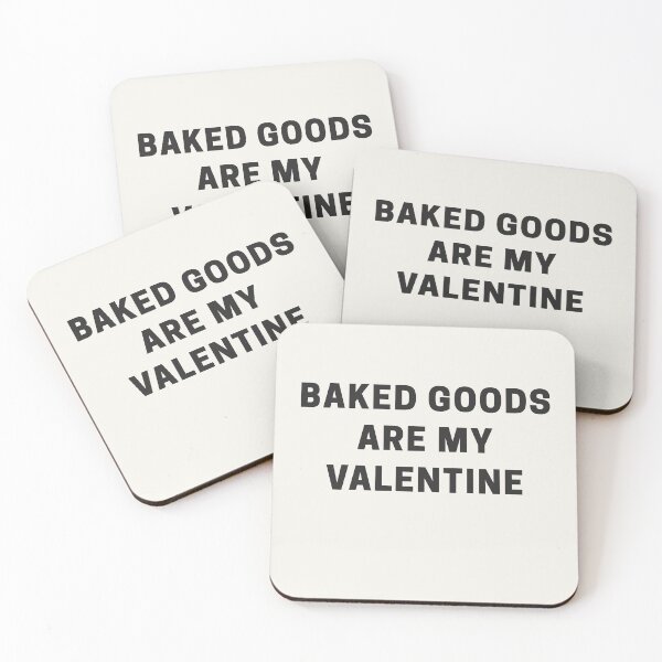 Item preview, Baked Goods Are My Valentine designed and sold by Shujii.
