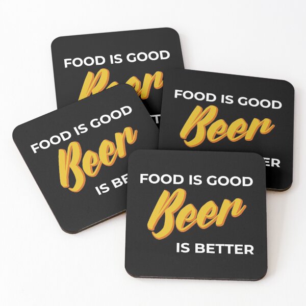 Item preview, Food Is Good Beer Is Better designed and sold by infleims.